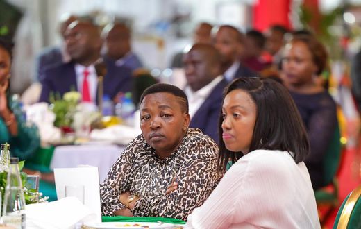 Kenya's First Lady Rachael Ruto and Nakuru Governor Susan Kihika