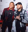 Kylian Mbappe (left) and Neymar Jr
