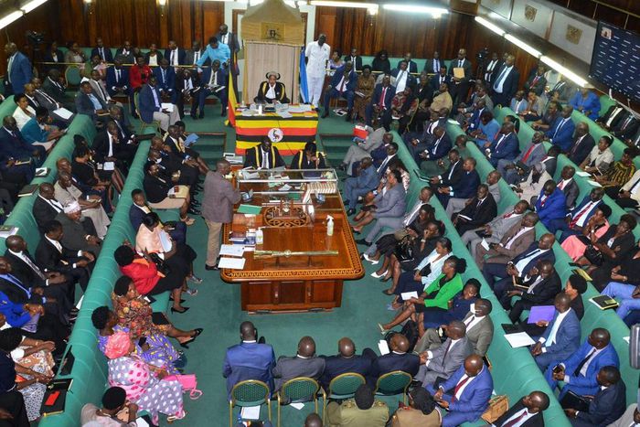 The Ugandan Parliament.AP Photo/Ronald Kabuubi