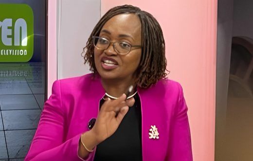 KRA acting Commissioner General Rispah Simiyu during an interview.