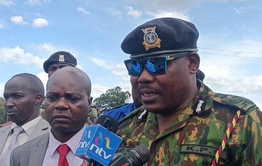 Suspended Nakuru County Police Commander Peter Mwanzo