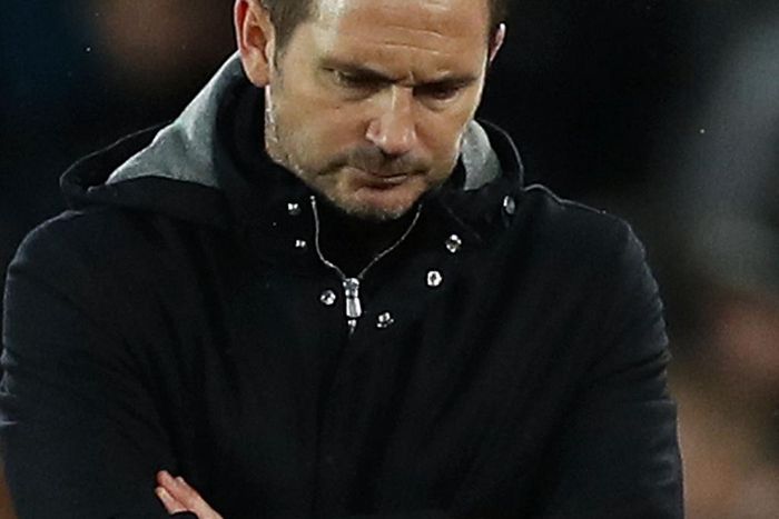 Everton boss Frank Lampard