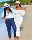 Michelle Ntalami and Fena Gitu