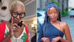 Nyako (left) and Eve Mungai