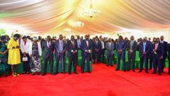 President William Ruto hosted a Kenya Kwanza Parliamentary Group meeting at State House, Nairobi on November 7, 2023