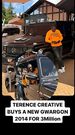 An image of Terence Creative and the G-Wagon he flaunted on his social media pages ( Instagram)