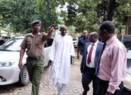 Pastor Ezekiel Odero during arrest on April 27, 2023 Police are investigating deaths at his church after rescuing 100 people from Mavueni, Kilifi County