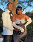 Jackie Matubia and fiance Blessing Lung'aho