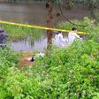 DCI probes a human head that was discovered at Kiambaa Dam in Kiambu