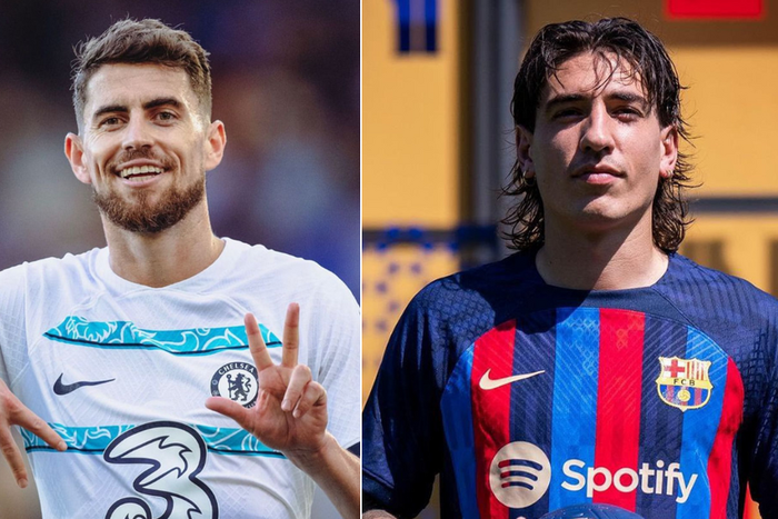 Jorginho Frello (left) and Hector Bellerin