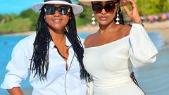 Michelle Ntalami and Fena Gitu