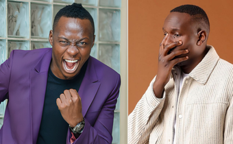 From left: Oga Obinna & YY Comedian