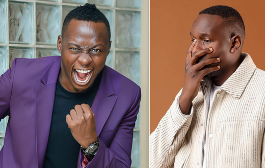 From left: Oga Obinna & YY Comedian