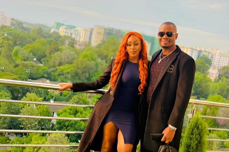 Amber Ray with Kennedy Rapudo