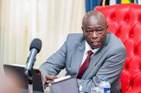 Deputy President Rigathi Gachagua chairs a meeting at his office