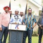 Kalonzo Musyoka and other Principle Secretaries of Azimio Coalition during a press briefing held at the Kenya School of Government on July 19, 2024.