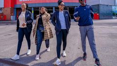 Njugush, Celestine and friends in the UK