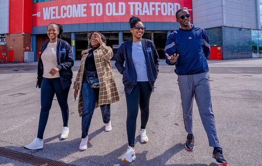 Njugush, Celestine and friends in the UK