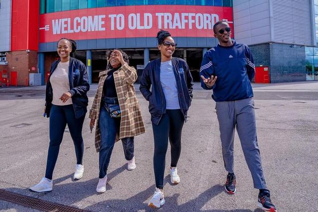 Njugush, Celestine and friends in the UK