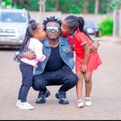 Bahati and his daughters Mueni and Heaven