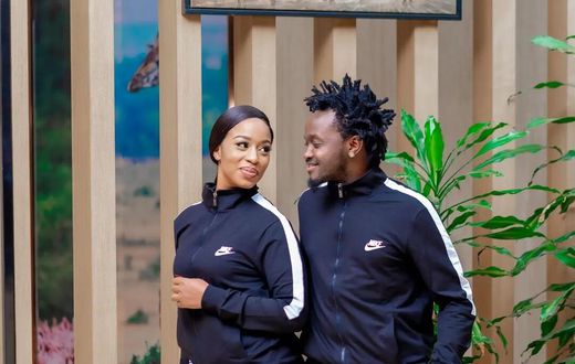 Bahati and Diana Marua