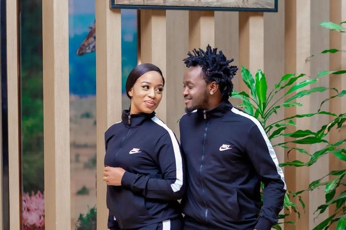 Bahati and Diana Marua