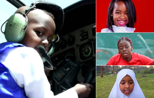 A collage of Elias Muthomi Gitonga, Shanah Manjeru, Munira Abditifah Abdi and Angela Okutoyi