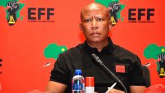 South African politician Julius Sello Malema