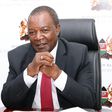 Treasury Cabinet Secretary Prof Njuguna Ndung'u chairing a meeting in his office in Nairobi