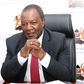 Treasury Cabinet Secretary Prof Njuguna Ndung'u chairing a meeting in his office in Nairobi