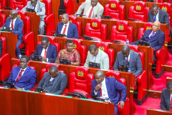 Members of the National Assembly during the Budget Reading on June 13, 2024
