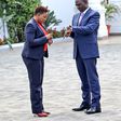 President William Ruto and Health CS Susan Nakhumicha at State House, Nairobi