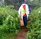 DCI probes a human head that was discovered at Kiambaa Dam in Kiambu