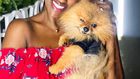 Michelle Ntalami & her pet Pixel