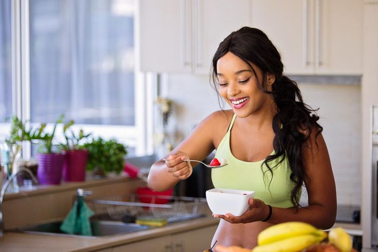 A lady preparing a meal