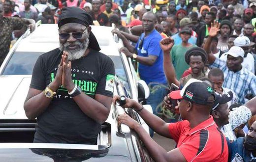 File image of Prof. George Wajackoyah who was Roots Party's Presidential candidate in 2022 elections