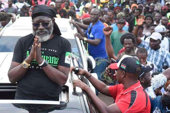 File image of Prof. George Wajackoyah who was Roots Party's Presidential candidate in 2022 elections