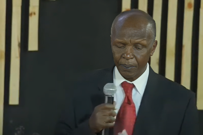 The late Jahmby Koikai's father Daniel Koikai