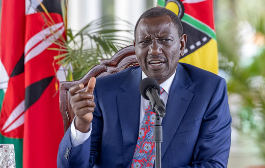 President William Ruto at State House