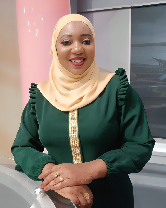Citizen TV news anchor Mwanahamisi Hamidi