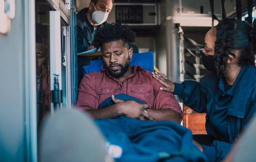 People inside an ambulance [Image Credit: RDNE]