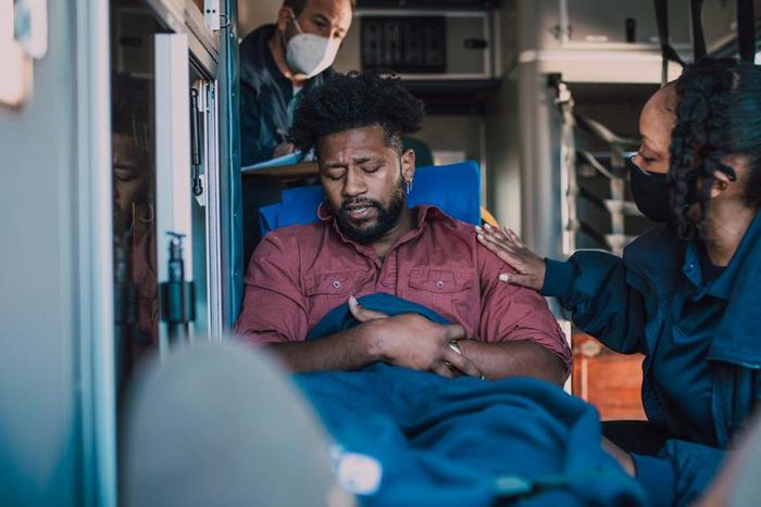 People inside an ambulance [Image Credit: RDNE]