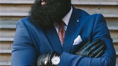 A man with a long beard