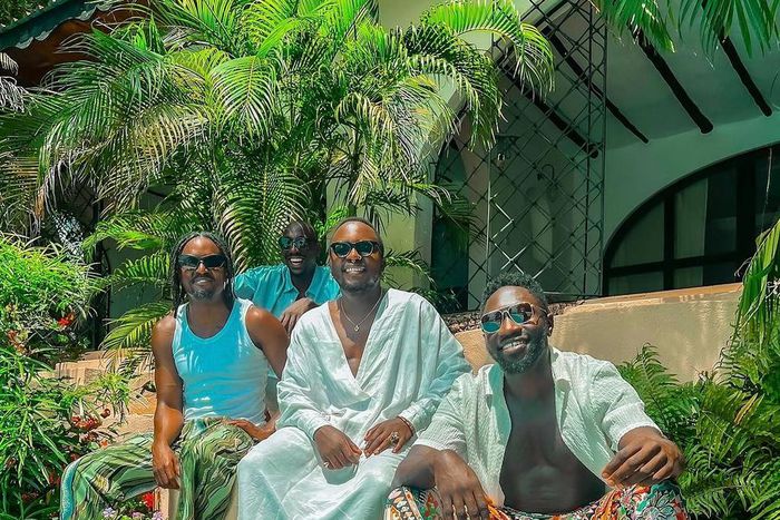 Sauti Sol Band members Bien, Savara, Chimano and Polycarp