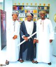 From left: Rashid Abdalla, Hassan Mugambi and Sylvanus Osoro