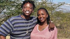 Flaqo and girlfriend Keranta