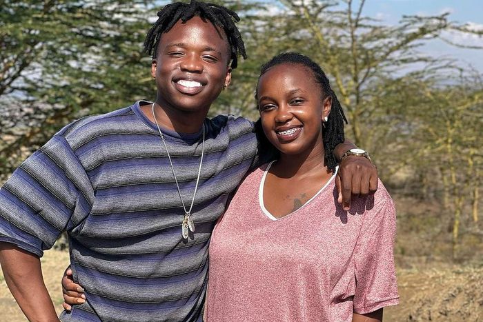 Flaqo and girlfriend Keranta