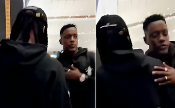 Shakib Lutaaya meets Zari Hassan's ex Diamond Platnumz