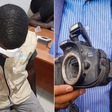 A journalist injured and a camera destroyed