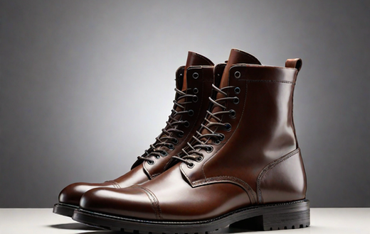 AI-generated image of boots for men